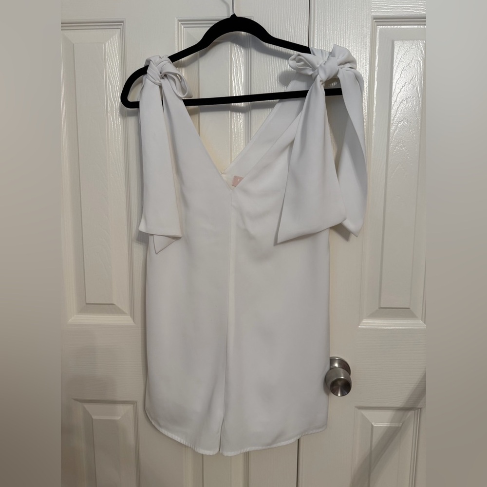 KEEPSAKE the Label white tie shoulder rompers S